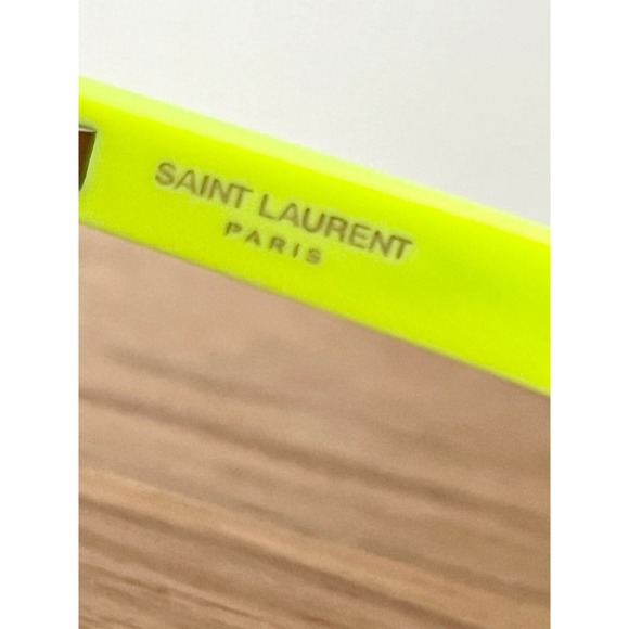 Saint Laurent Green Black Unisex Square Sunglasses SL 51 - Picture 9 of 9